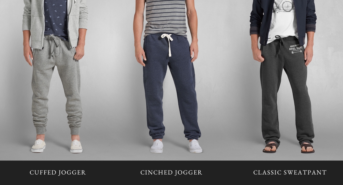 abercrombie sweatpants mens