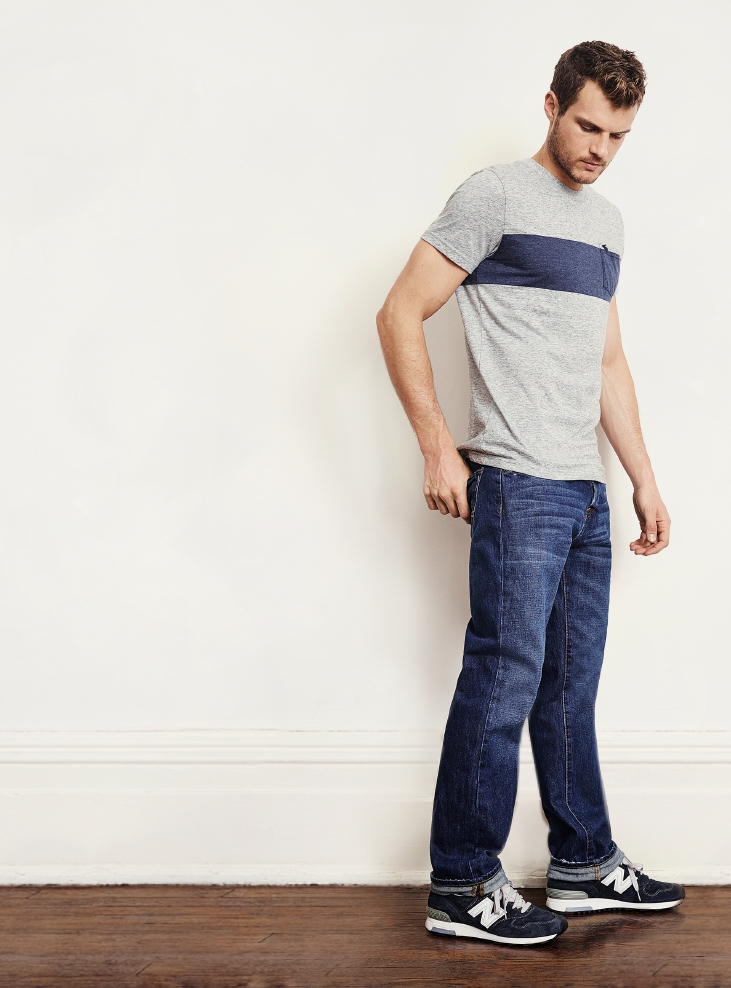 Mens Classic Straight Jeans