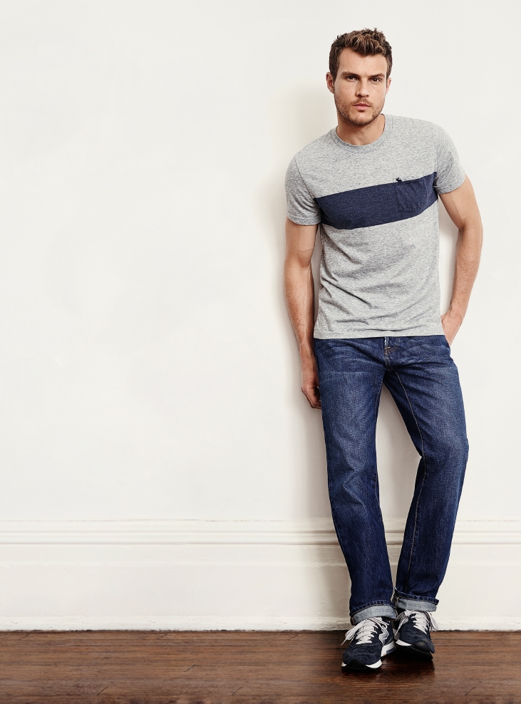 Mens Classic Straight Jeans