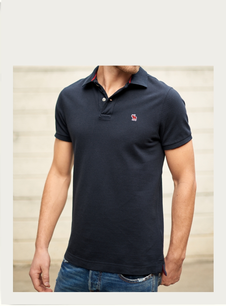 a and f polo shirts