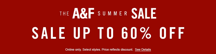 Sale up to 60% off - online only 