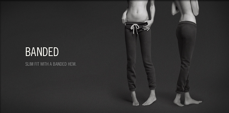 Shop Abercrombie & Fitch Banded Sweatpants for women.