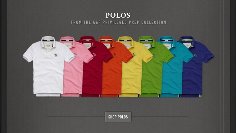 A&F Classic Polos Collection.