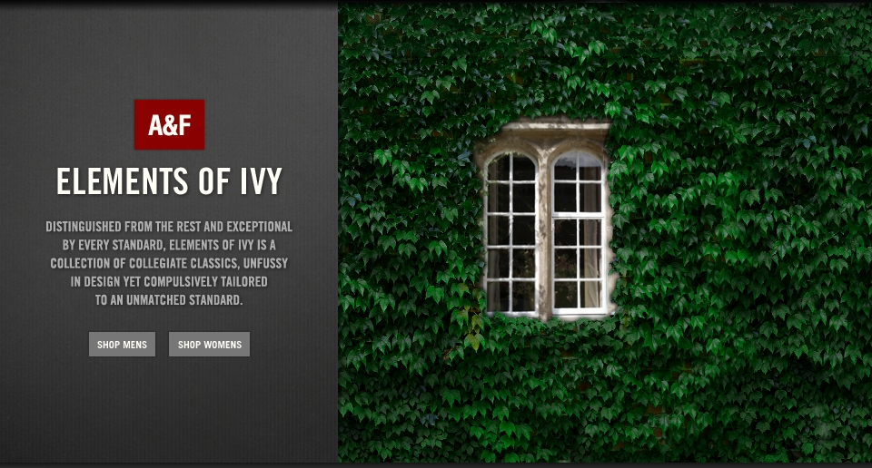 A&F Elements of Ivy Collection!