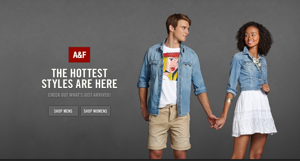 Shop A&F's hottest new arrivals in stores and online!