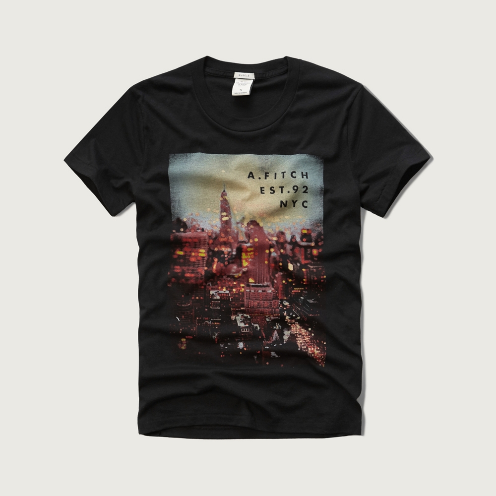 Mens Modern Logo Graphic Tee Mens Graphic Tees