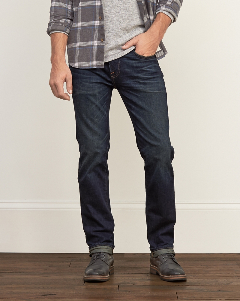 Mens Slim Straight Everyday Stretch Jeans