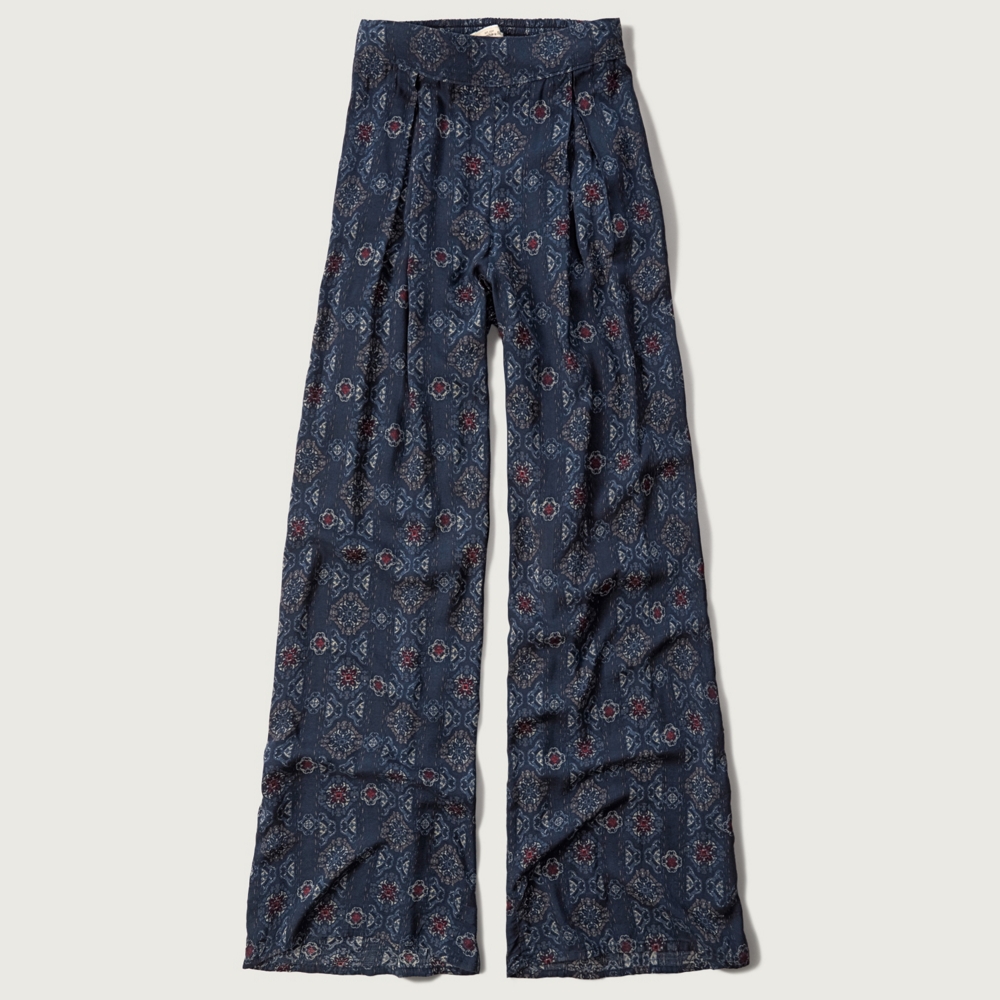 abercrombie wide leg pants