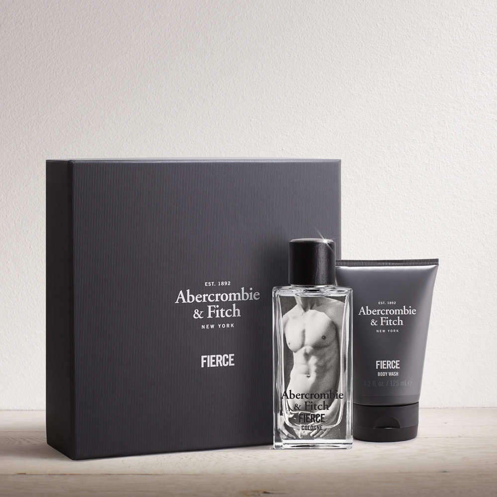 Mens Fierce + Body Wash Gift Set Mens Cologne