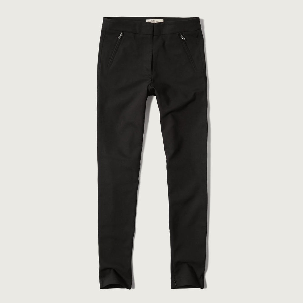 Womens Zip Pocket Skinny Pants Womens Pants Abercrombie.ca