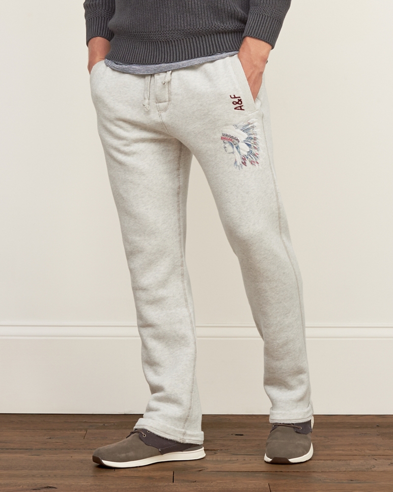 Mens A&F Classic Sweatpants