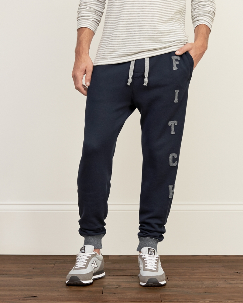 Mens A&F Jogger Sweatpants