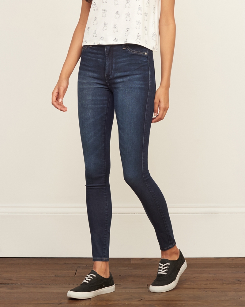 high waisted jeans leggings