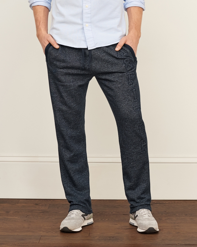 Mens A&F Classic Logo Sweatpants