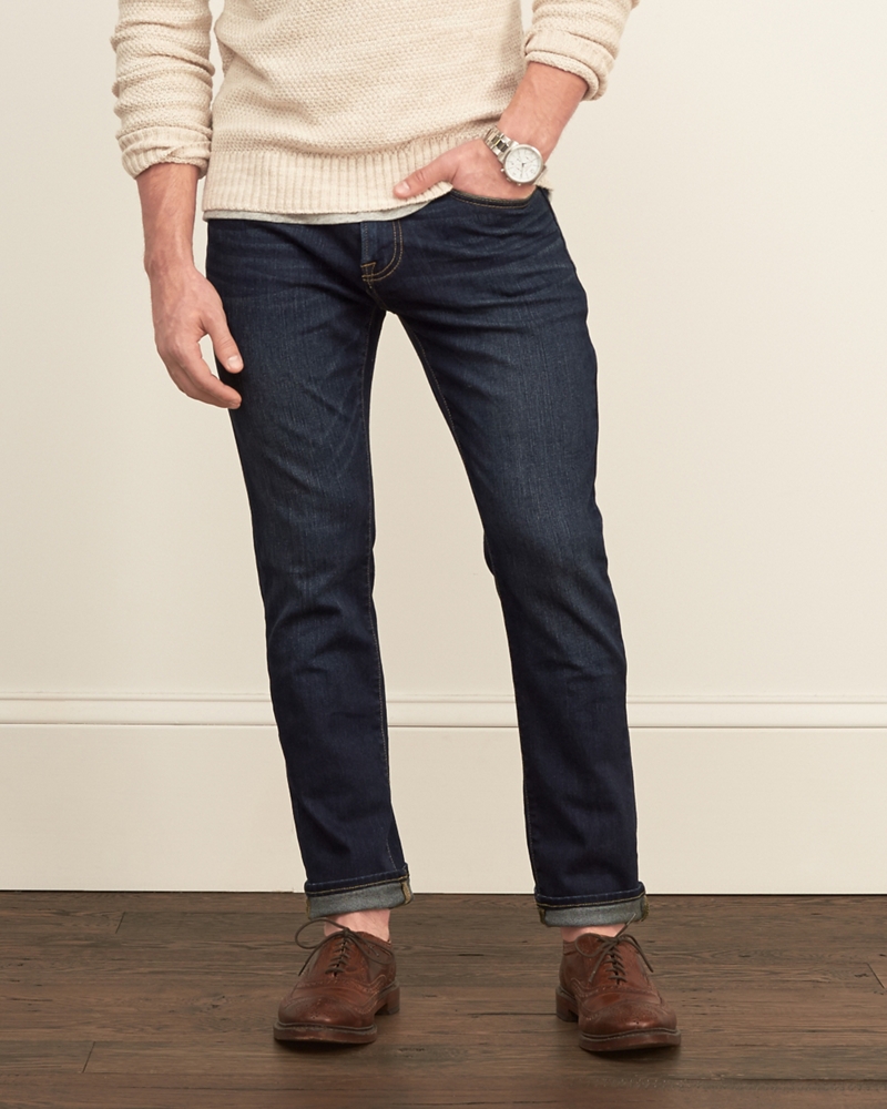 Mens Skinny Lightweight Stretch Jeans