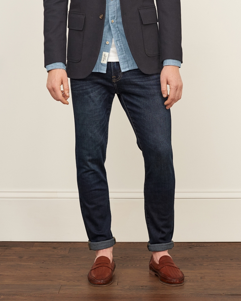 Mens Super Skinny Lightweight Stretch Jeans