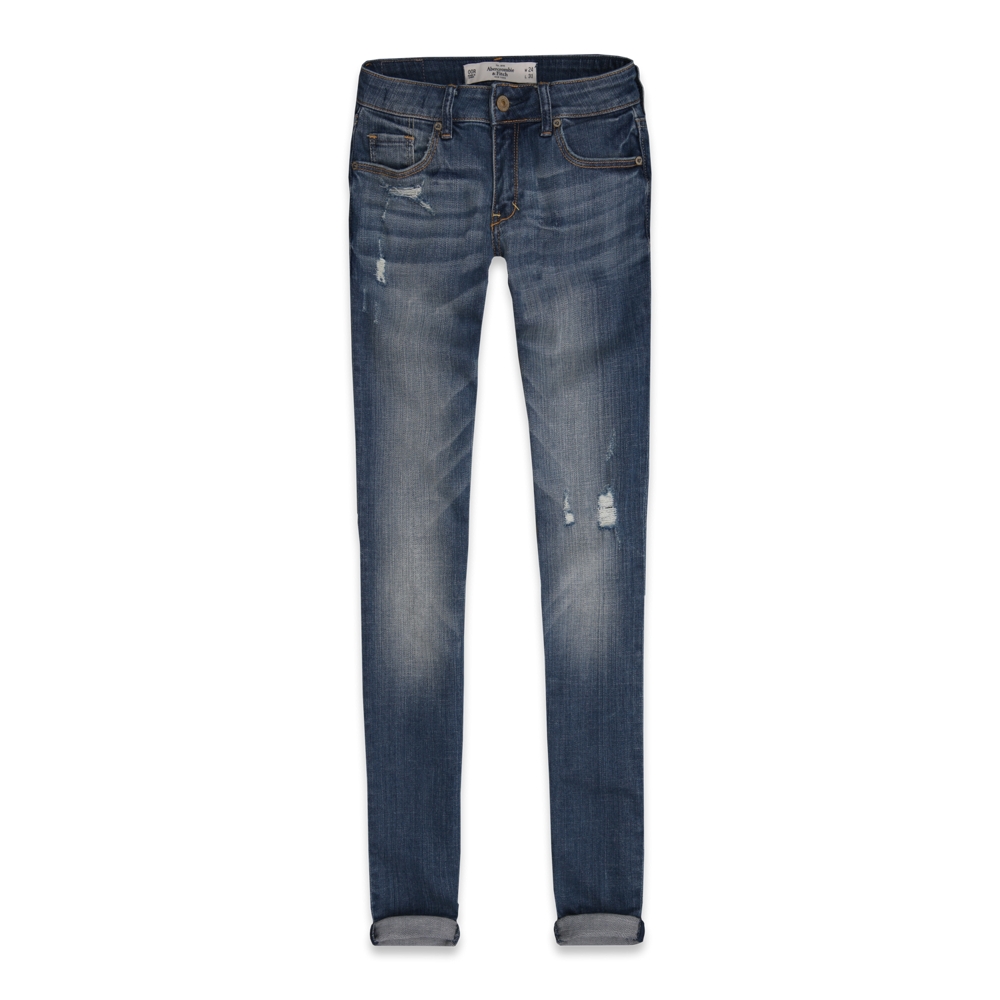 Womens A&F Super Skinny Jeans