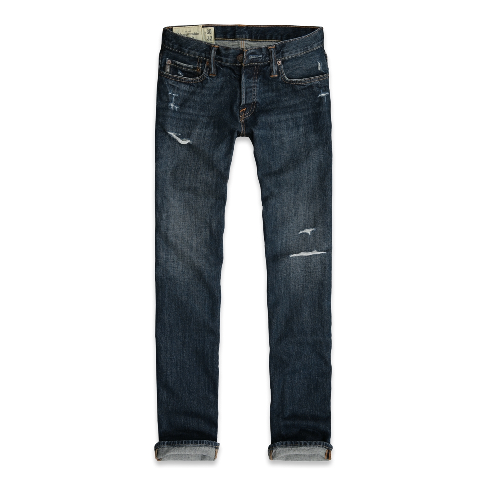 A&F Classic Straight Jeans