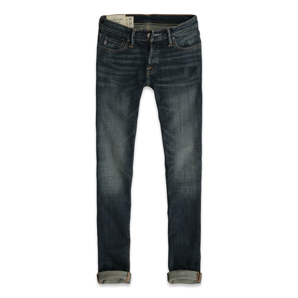 Mens A&F Super Skinny Jeans