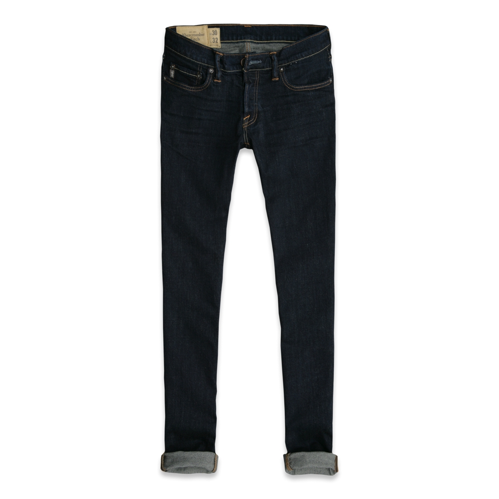 Mens A&F Super Skinny Jeans
