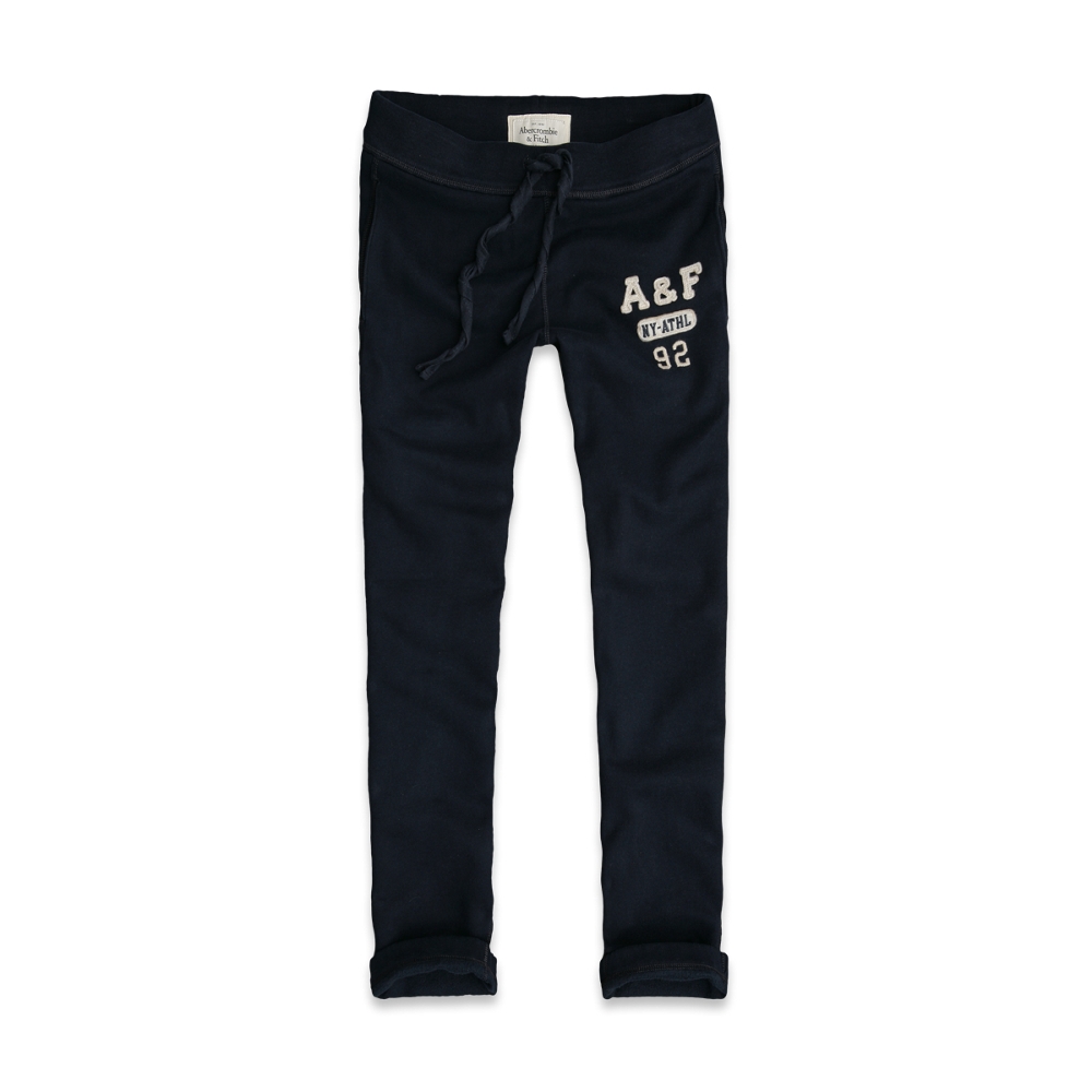 A&F Slim Straight Sweatpants