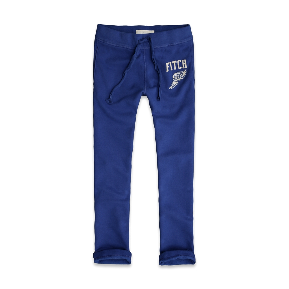 A&F Slim Straight Sweatpants