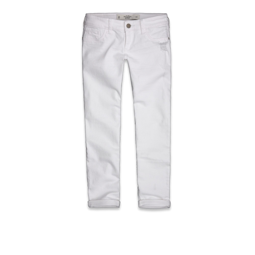 Womens A&F Crop Jeans