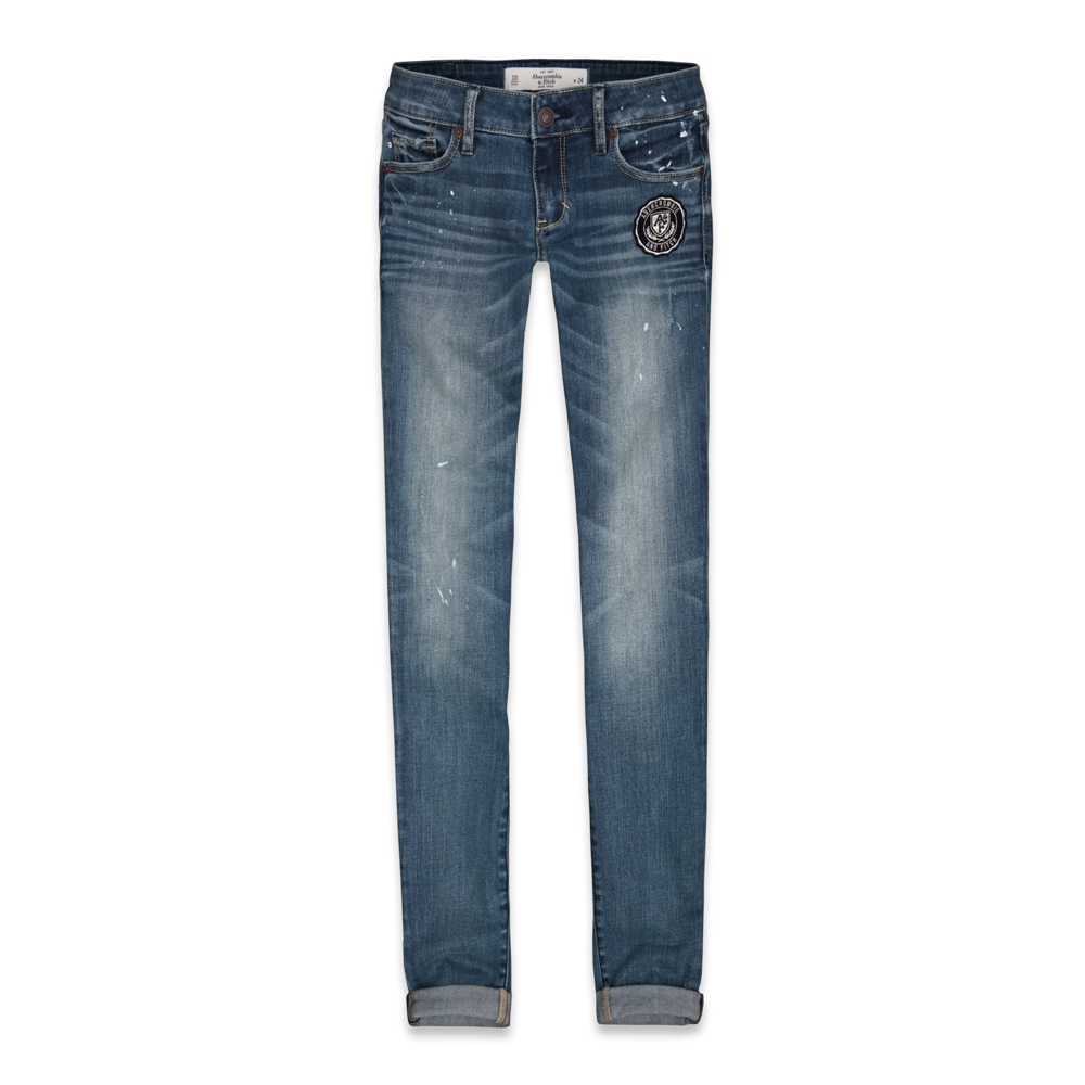 Womens A&F Super Skinny Jeans
