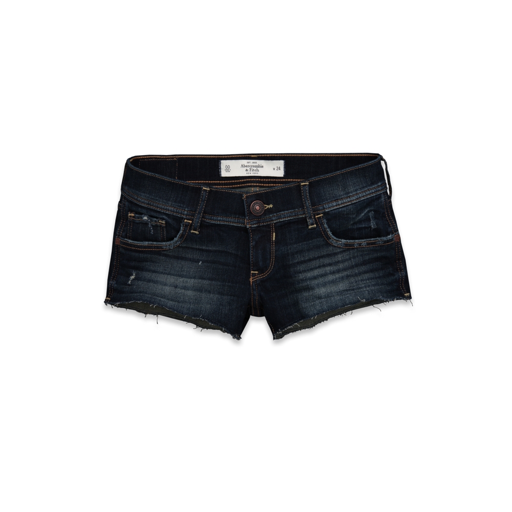Womens A&F Low Rise Short Shorts