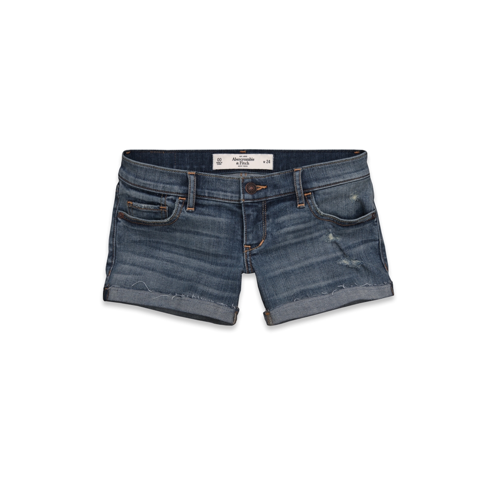 Womens A&F Midi Length Shorts