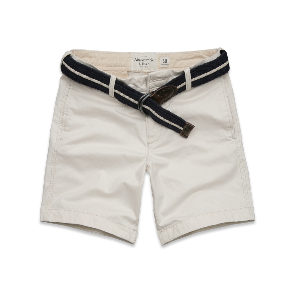 Mens A&F Preppy Fit Shorts