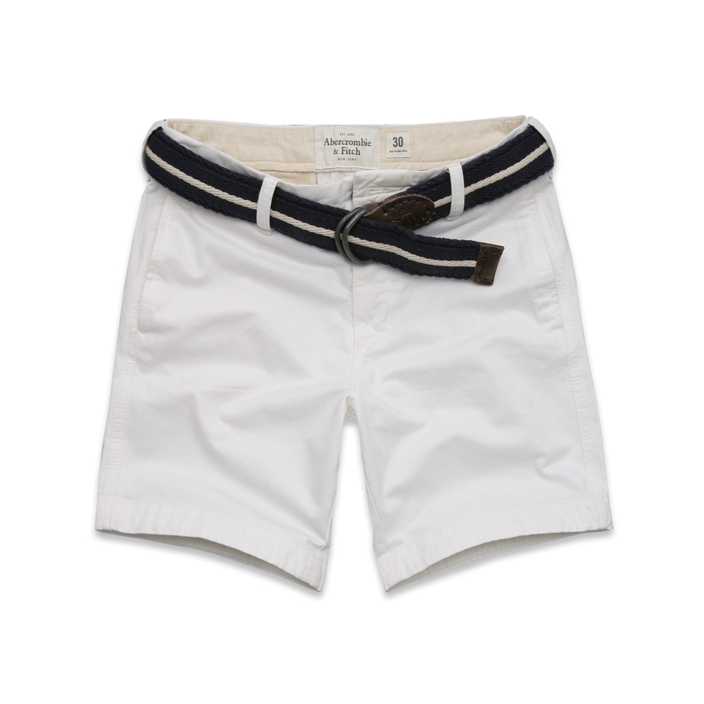 Mens A&F Preppy Fit Shorts