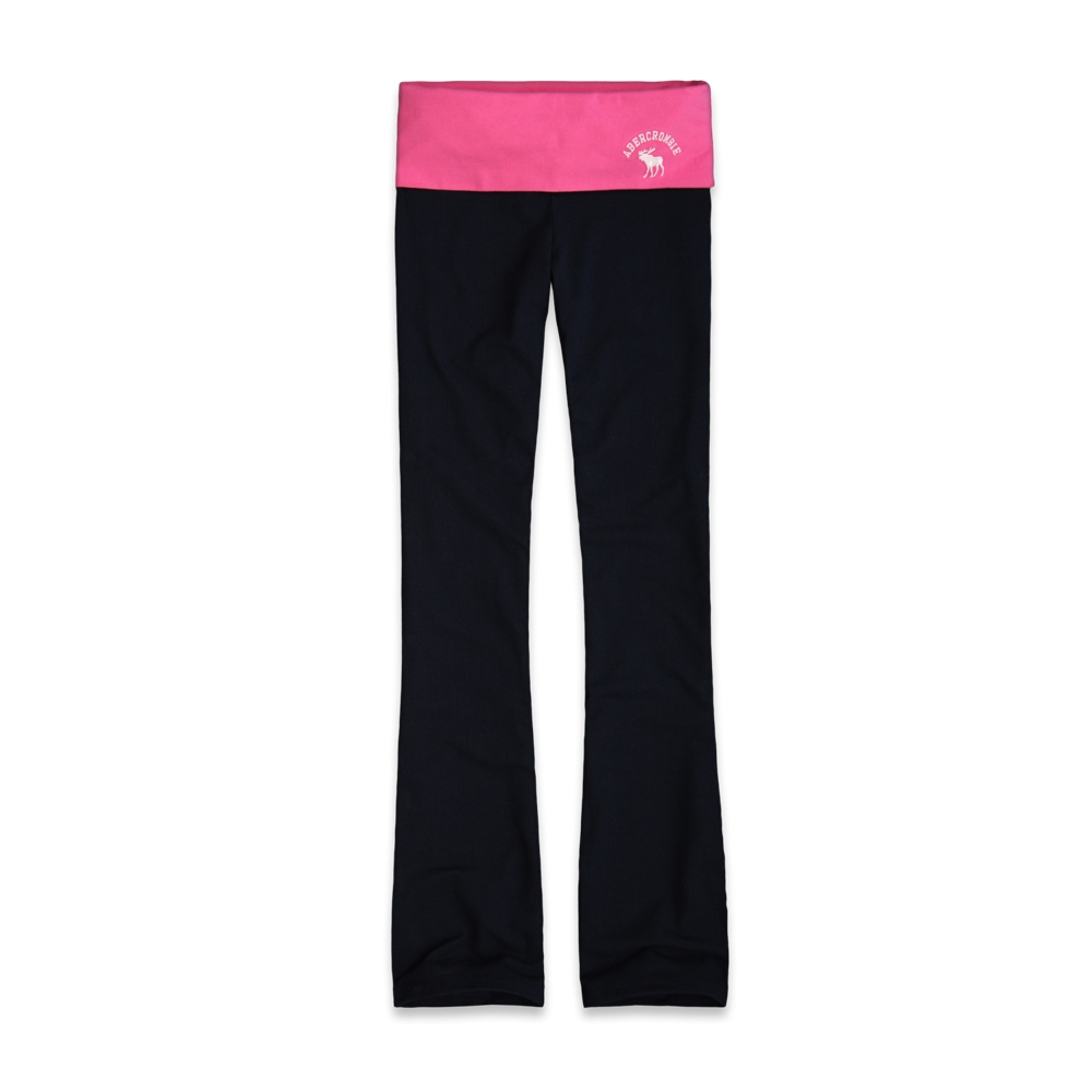 Womens A&F Classic Yoga Pants