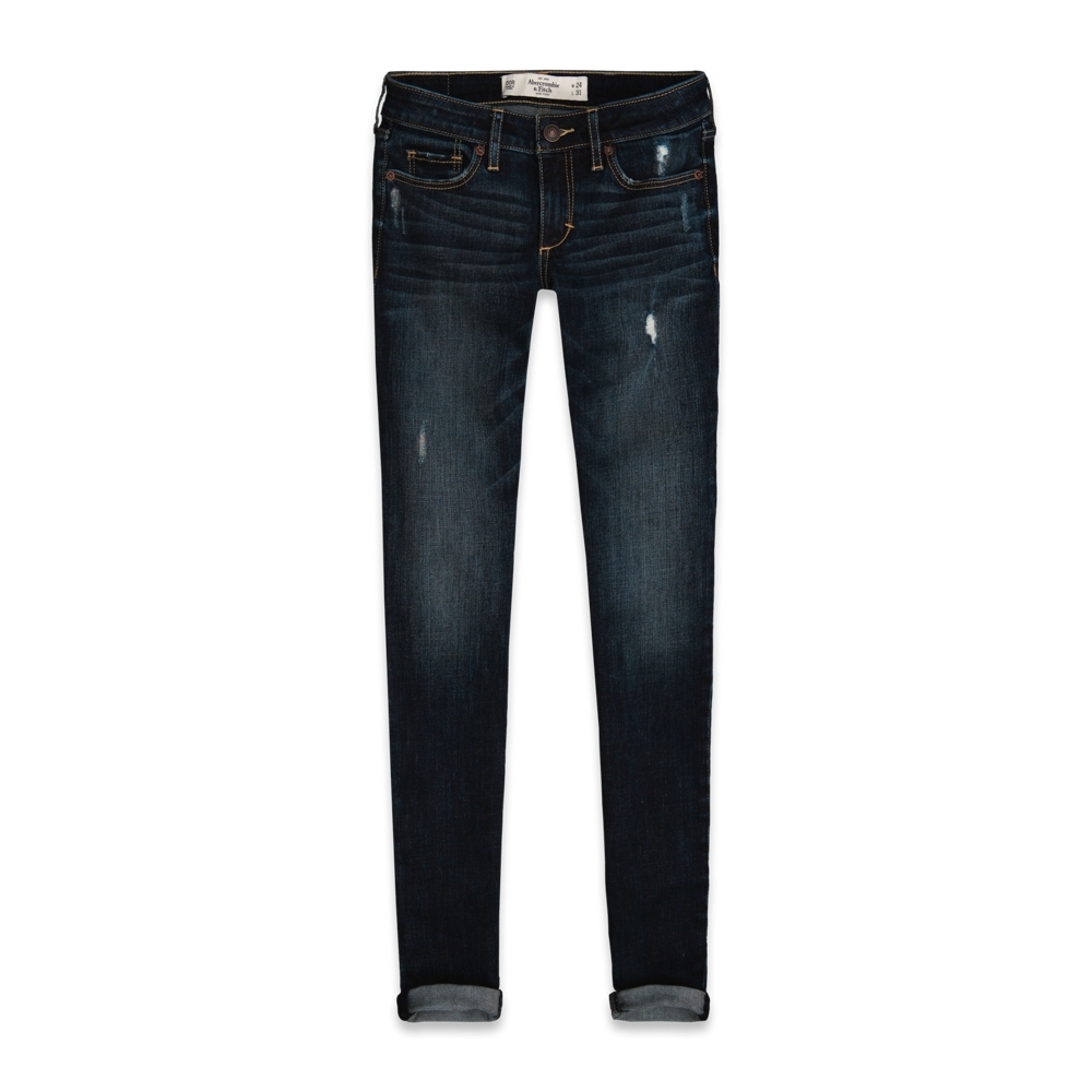 Womens A&F Super Skinny Jeans