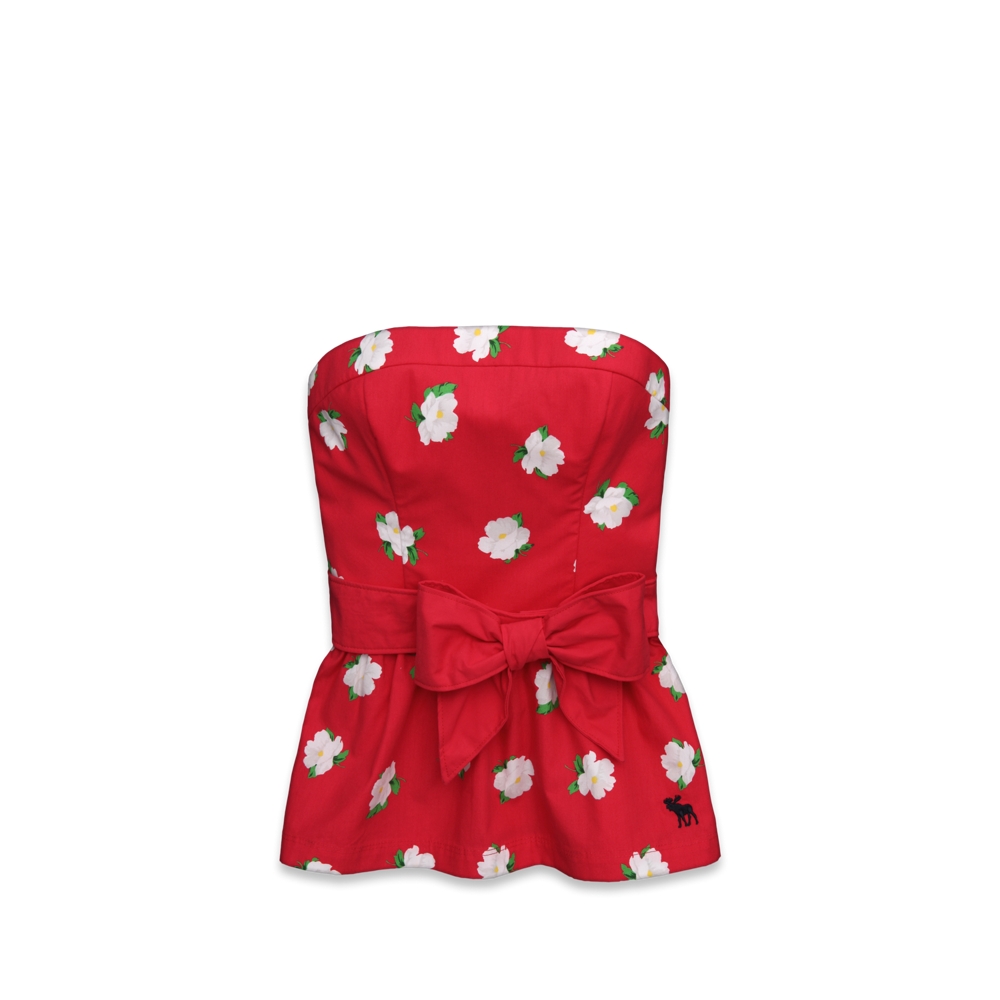 Womens Sarah Strapless Top