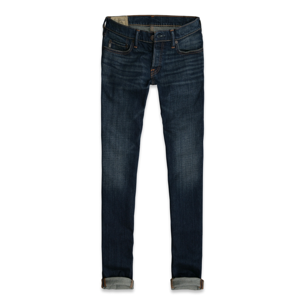Mens A&F Super Skinny Jeans