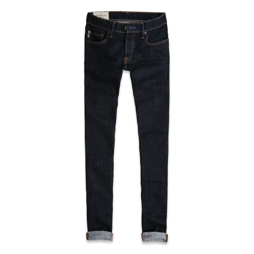 Mens A&F Super Skinny Jeans