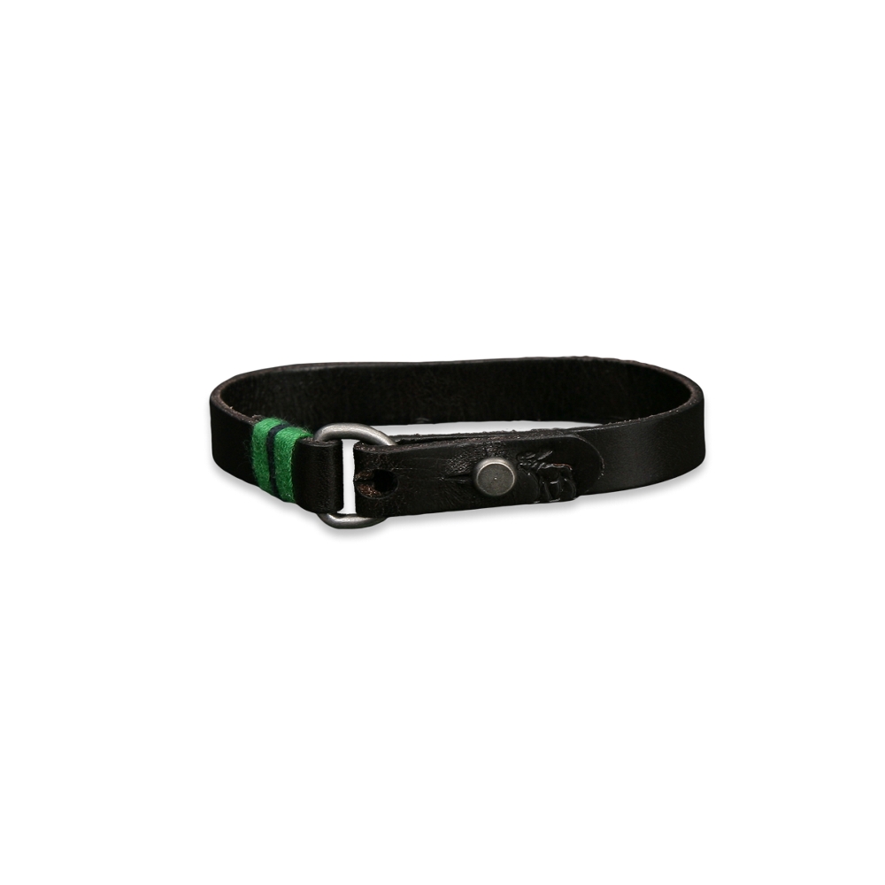 Mens Classic Leather Bracelet