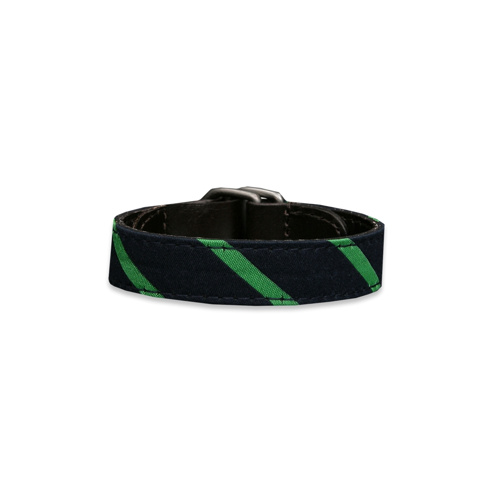 Mens Preppy Striped Bracelet