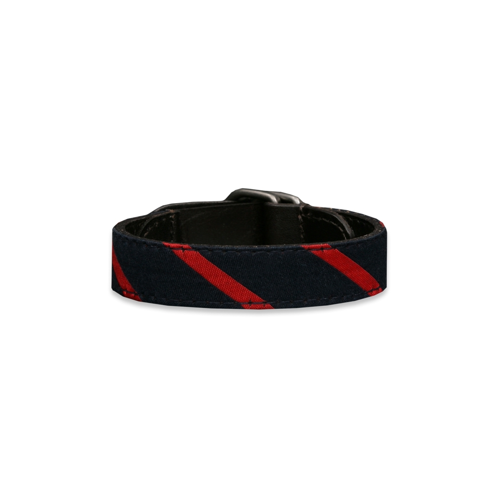 Mens Preppy Striped Bracelet