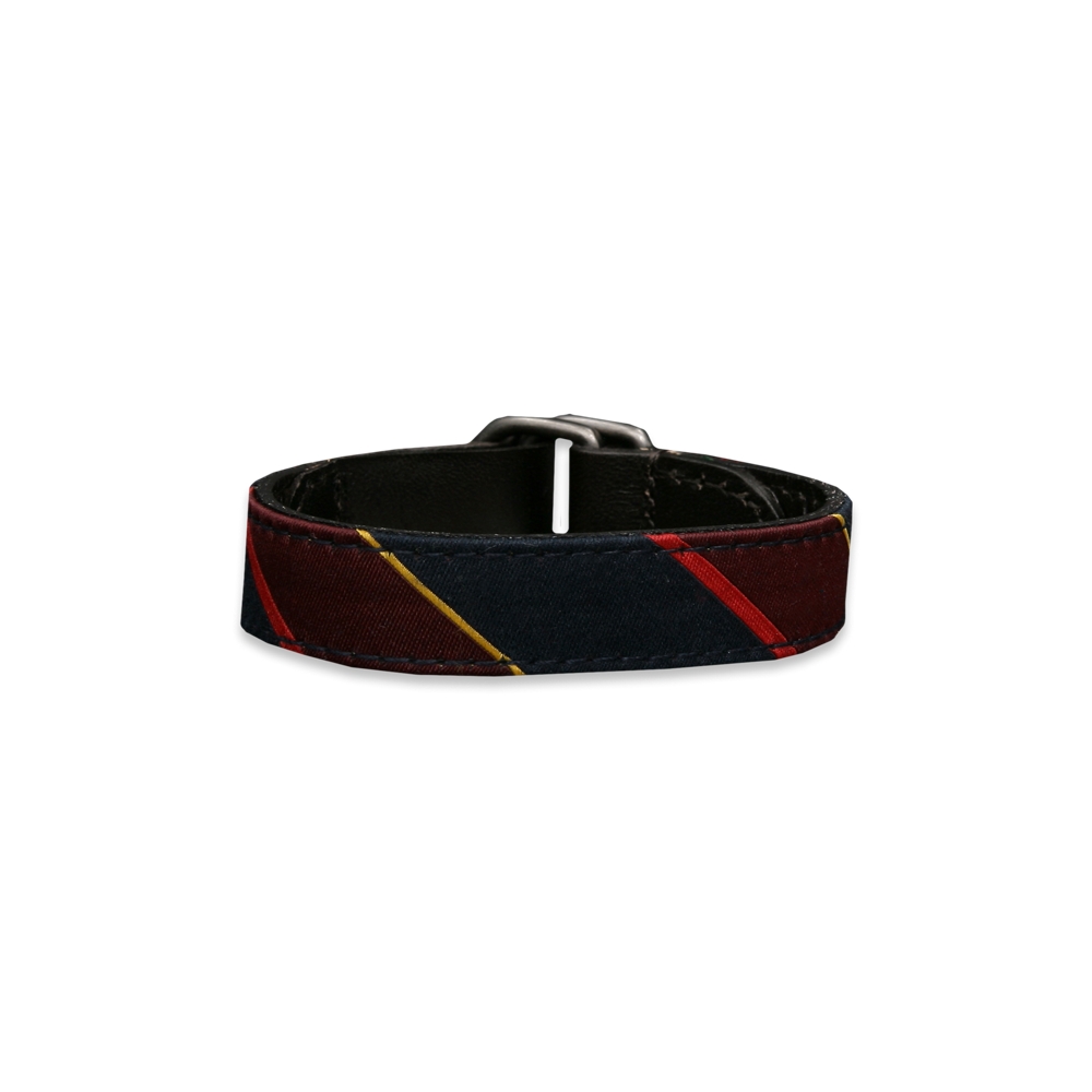 Mens Preppy Striped Bracelet