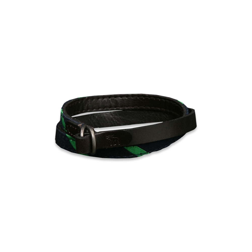 Mens Preppy Striped Bracelet