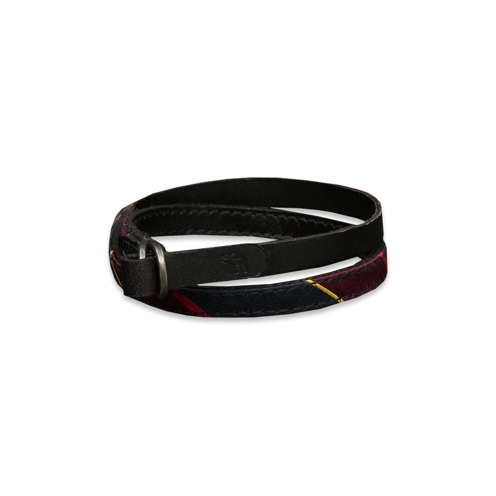 Mens Preppy Striped Bracelet