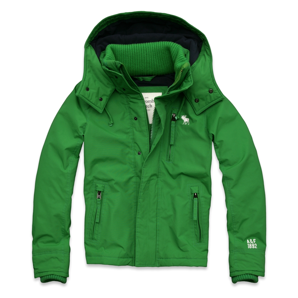 Mens A&F All-Season Weather Warrior Jacket