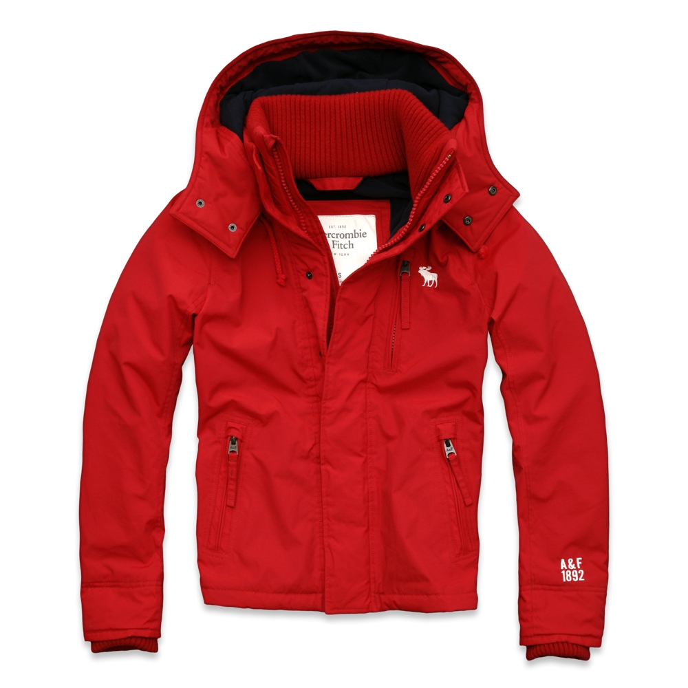Mens A&F All-Season Weather Warrior Jacket