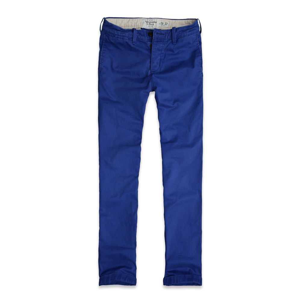 Mens The A&F Redesigned Skinny Chino