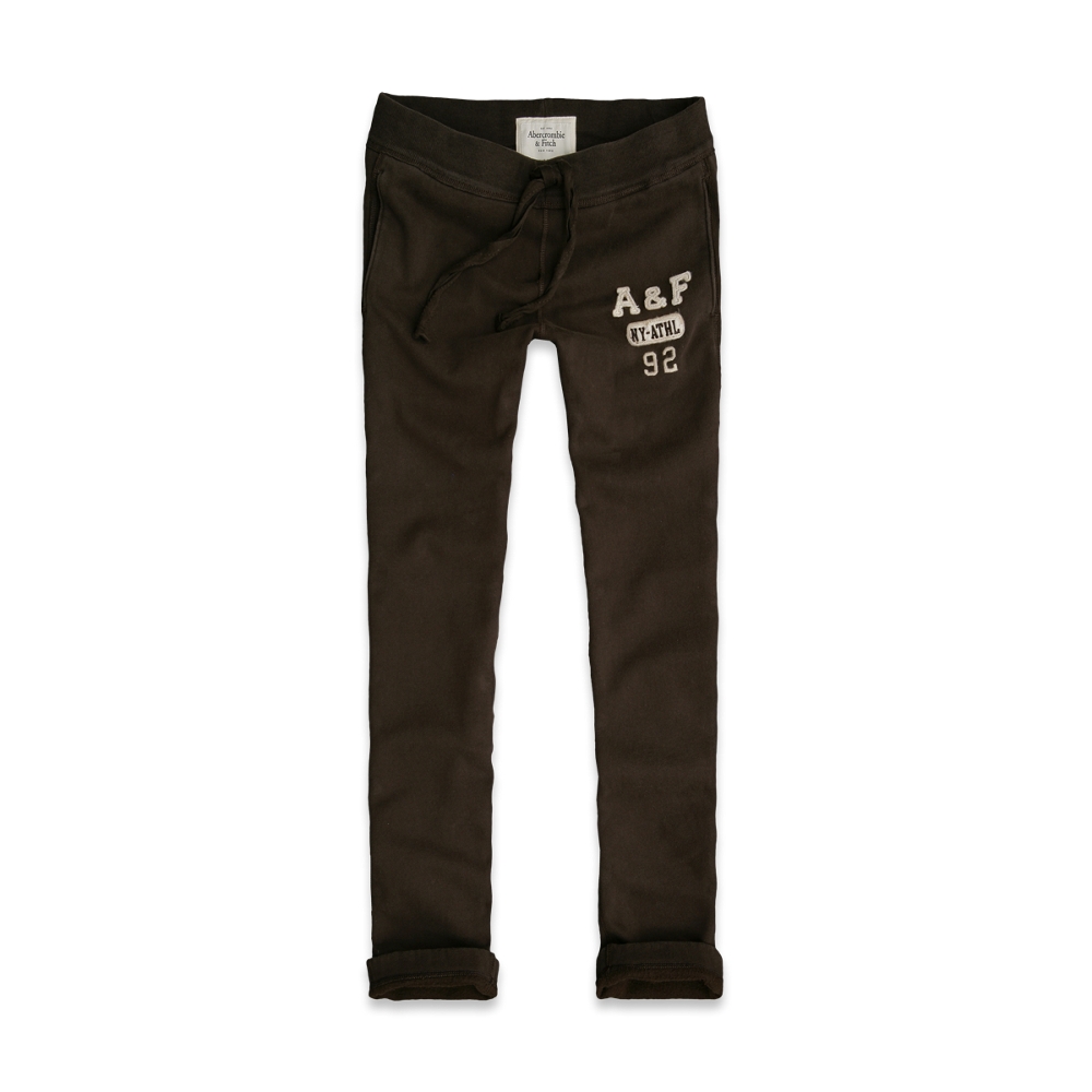 A&F Slim Straight Sweatpants
