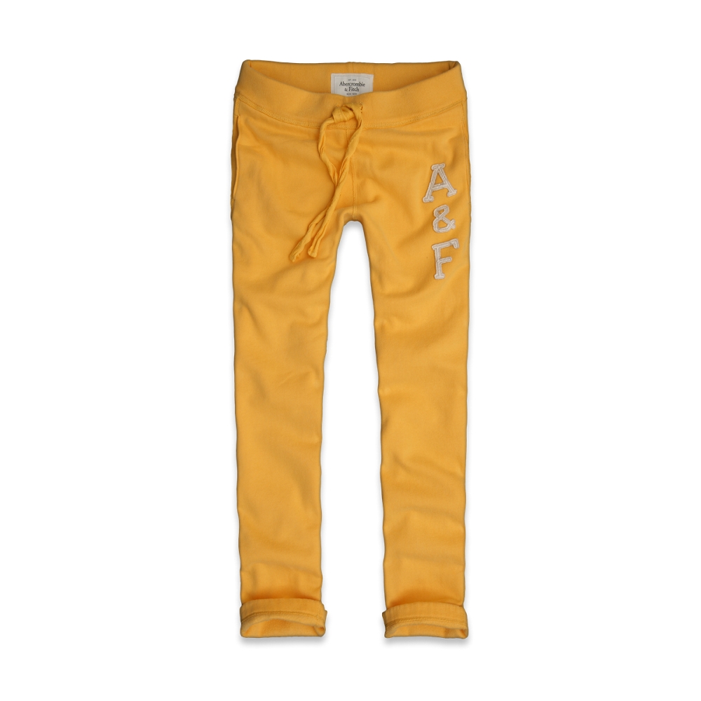 A&F Slim Straight Sweatpants