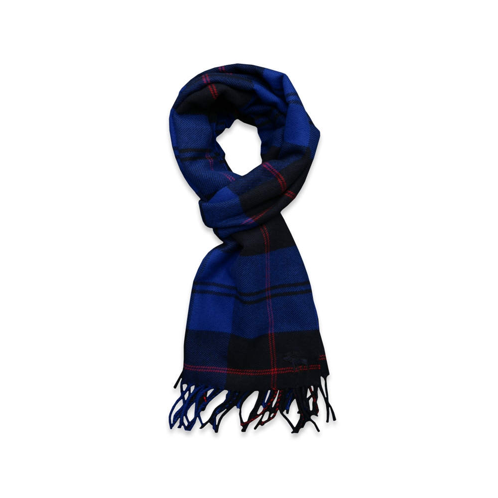 Mens classic plaid scarf