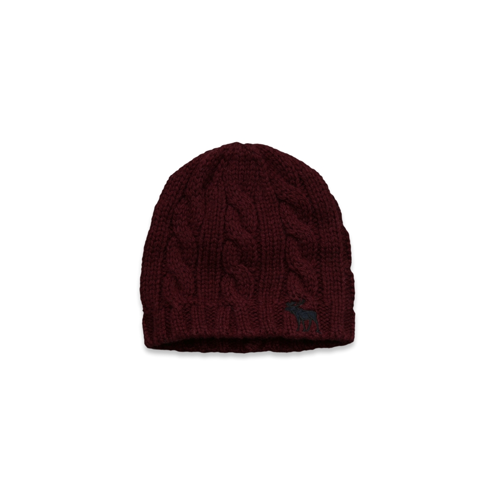 Mens Cable Knit Hat